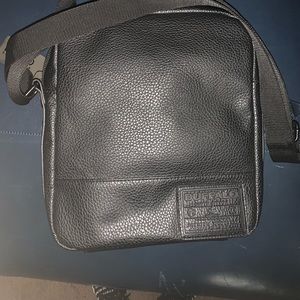 Buffalo David Bitton messenger cross bag full leather new with tags